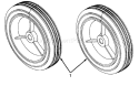 Page E Diagram and Parts List for 316E162-401 1996 Yard Man Snow Blower